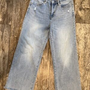 Mica Brand Light Blue Wide-Leg Women Jeans